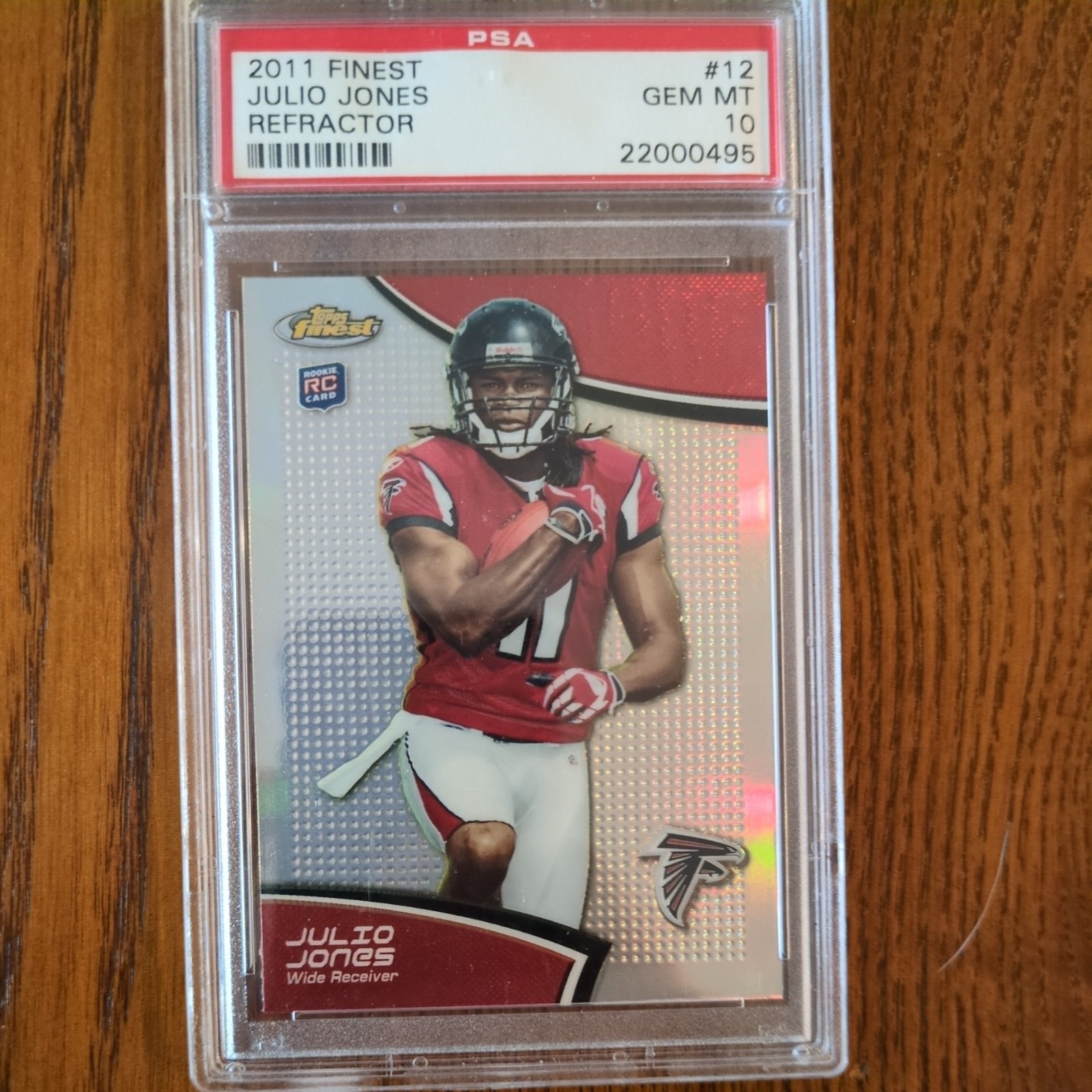 Julio Jones Finest #12 Refractor