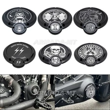 For Harley Softail Standard Low Rider Street Bob Engine Clutch Derby Timer Cover