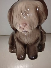Priory Castings Vintage Shih Tzu Sheep Dog Figurine Large Size 