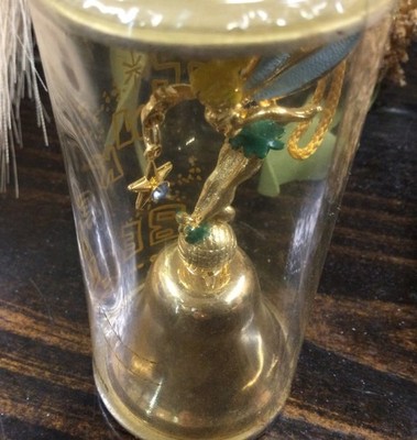 Vintage Walt Disney Productions Tinker Bell Bell, Gemstone, NIB