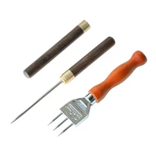Ice Picks with Safety Wooden Handle Set.Ice Picks for Breaking Ice.Ice Pick T...