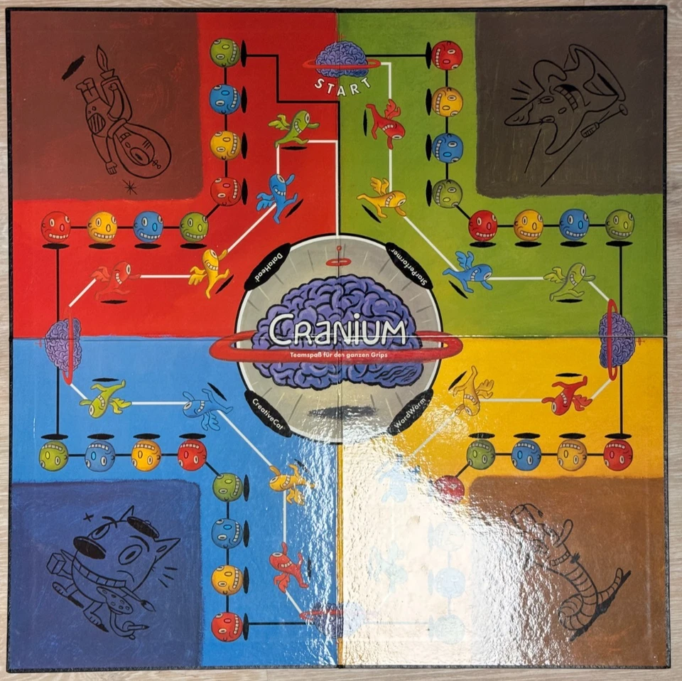 Cranium Hasbro Brettspiel 2011 Spiel Mit neuer Knete Familienspiel vollständig - Bild 4 von 4