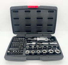 Mighty Seven 57pc 3/8 Inch Air Ratchet Wrench and Bit Set Kit M7 NE-352