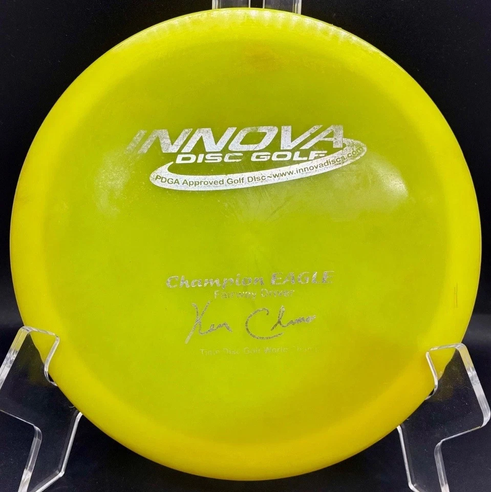 Innova Champion Eagle-L - RARE 11x “Eleven Time” KC PFN Penned Pat # Disc Golf - Image 2 of 4