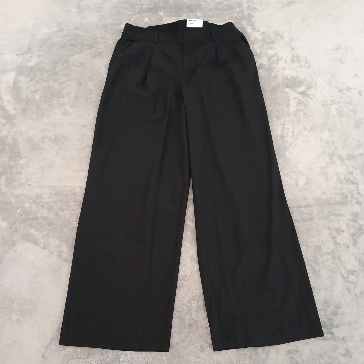 old navy オールドネイビー　ワイドパンツ　ワイドスラックス　ブラック　黒 Old Navy Black Pants for Women for sale | eBay
