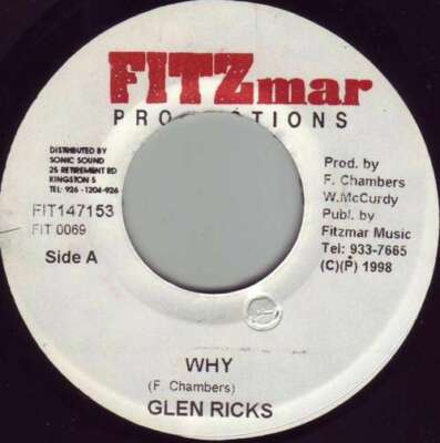 Glen Ricks - Why 7'' Single Vinyl Schallplatte 14616