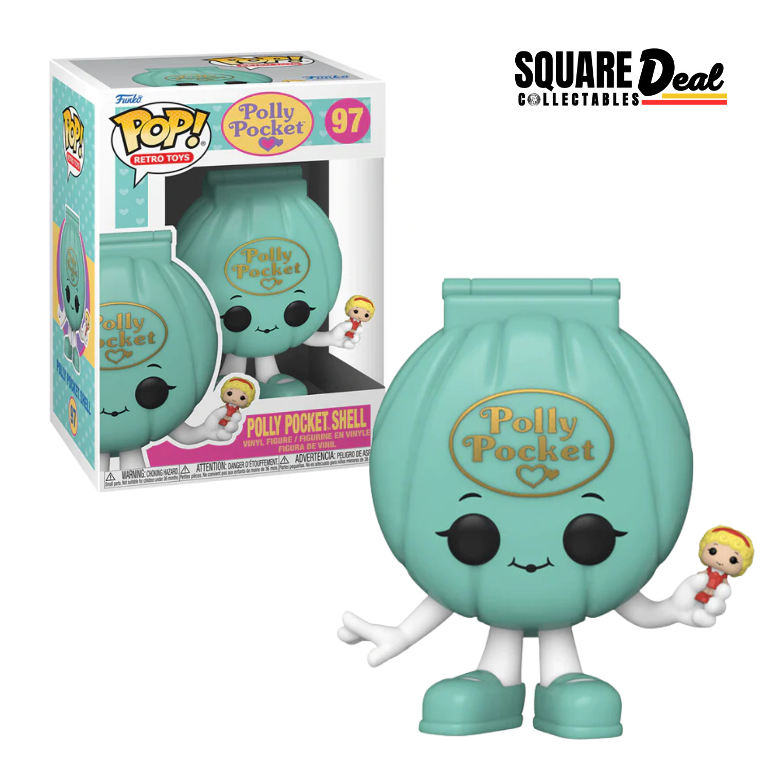 Funko Pop! Retro Toys - Polly Pocket - Polly Pocket Shell #97