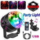 USB Mini LED Disco Stage Light Party Club KTV Bar Magic Ball Lighting dj Lights