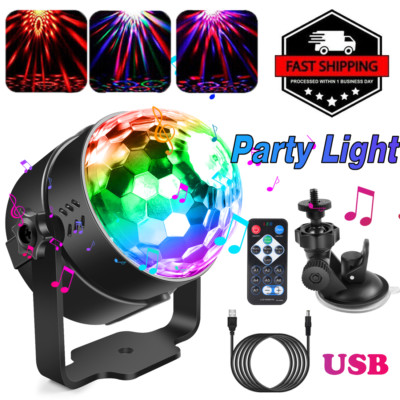 USB Mini LED Disco Stage Light Party Club KTV Bar Magic Ball Lighting dj Lights