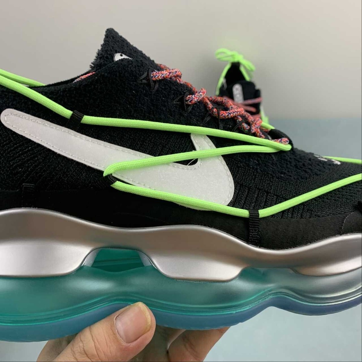 Nike Air Max SCORPION FK 28cm ブラック Nike Air Max Scorpion Flyknit SE 