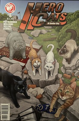 Hero Cats Of Stellar City #6. Sack & Boarded. K