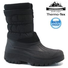 Scarponi Antiscivolo Neve Stivali Uomo Invernali Con Pelliccia