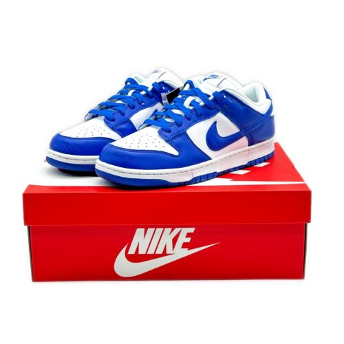 CU1726-100 Nike Dunk Low Retro Kentucky Varsity Royal Cobalt Blue White Marine - Picture 1 of 9