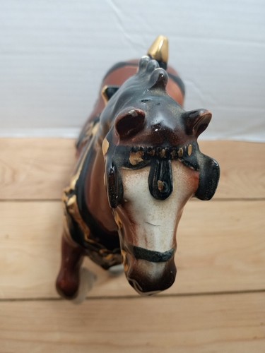 Vintage Metlox Poppytrail Budweiser Carriage w/ 3 Clydesdale Horses - Picture 14 of 24