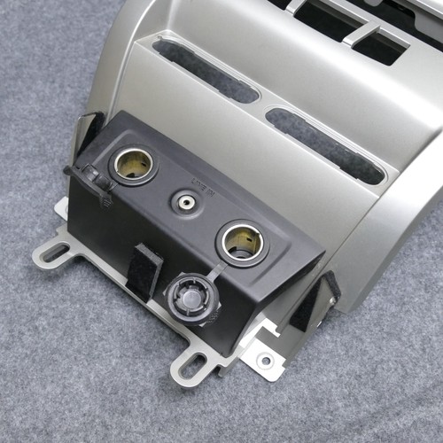 2010-2011 Ford Focus Radio Bezel w/ Faceplate Controller Panel Silver OEM 74228 - Picture 8 of 17