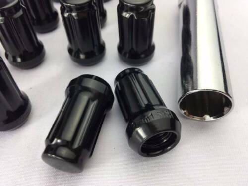 2 PCs Wheel Nut Socket 6 Spline Black for Spline Type Wheel Nuts - Picture 2 of 4
