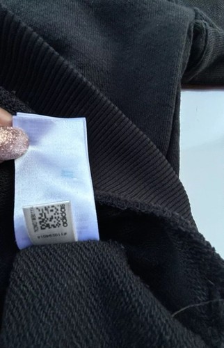 Adidas X Rita Ora Mesh Tracksuit Black Trousers Hoodie Top UK8-10-12 US 4-6-8 - Picture 16 of 24