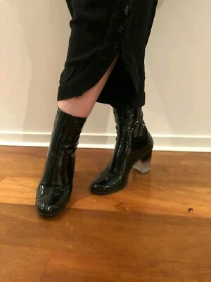 Wittner patent boots Clearance