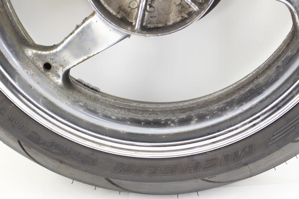 Honda Cbr600rr 2004 rueda trasera llanta freno de disco 42650-mee-010 Foto 3 de 4