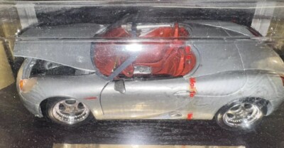 Maisto Porsche Boxster Special Edition Silver Convertible In Box 1