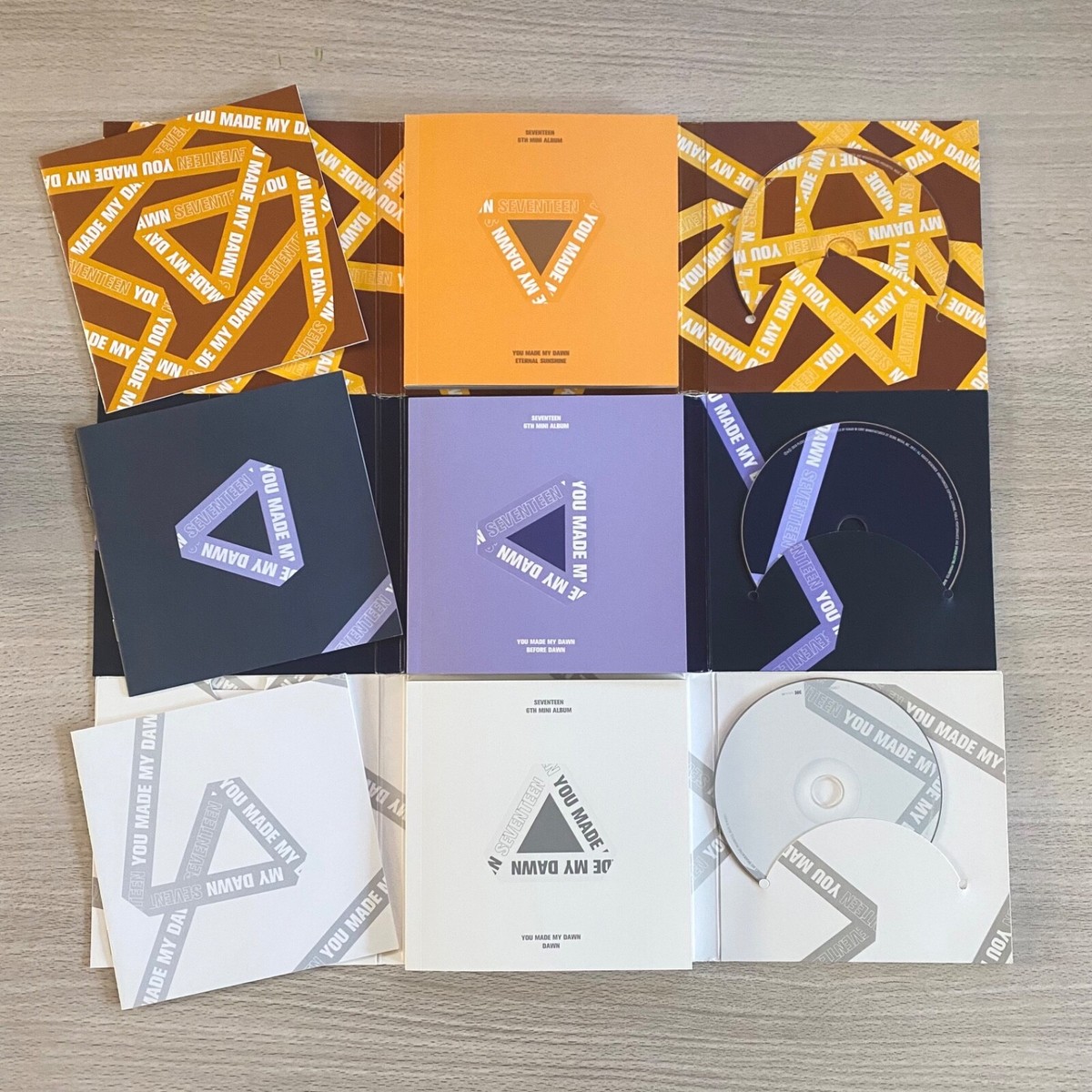 SEVENTEEN 6th mini album YOU MADE MY DAWN 3ver. Vernon set