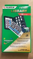 FUJIFILM Nexia 12 Film Cartridge Library  Storage Case NEW VINTAGE SEALED BOX