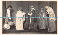 R428354 Theater Stage Costumes Old Photography Postcard