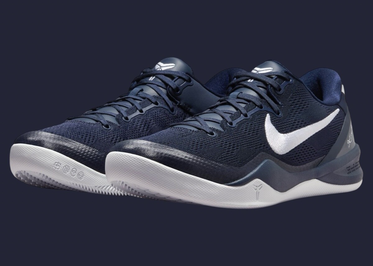 Nike Kobe 8 Protro College Navy Blue White HF9550-400 Men's