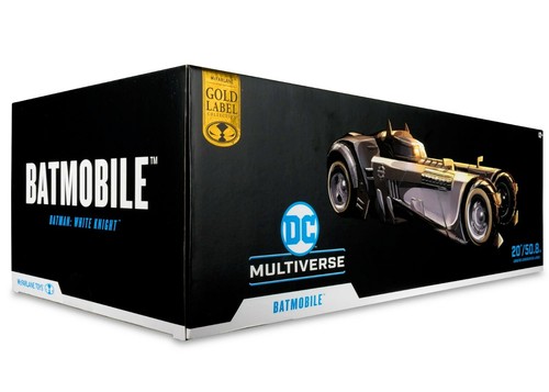 Mcfarlane White Knight ( Batman ) Batmobile étiquette dorée DC Multiverse - Photo 5 sur 7