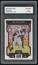 BJ Ojulari 2023 Panini Score 1st Graded 10 NFL Rookie Card RC #373 Cardinals