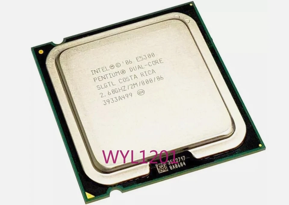 Intel Pentium Dual-Core E5300 2.6 GHz AT80571PG0642ML CPU LGA 775 800 MHz - Image 3 of 4
