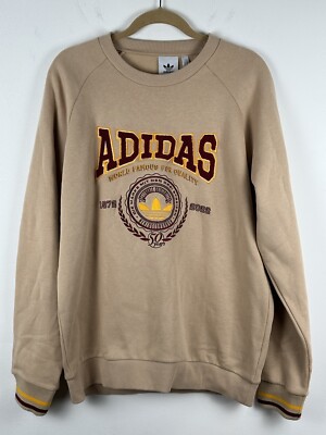 Adidas 50Th Anniversary Long Sleeve Crew Neck Raised
