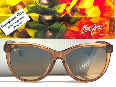 NEW Maui Jim GLORY GLORY Cinnamon POLARIZED Bronze GLASS Sunglass
