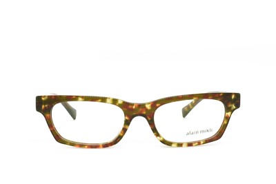 alain mikliＡ0638 11 Alain Mikli A0 3162 - 006 Light Green-green | Eyeglasses Unisex