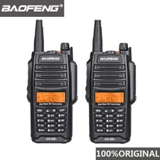 2Pcs Baofeng UV-9R Walkie Talkie 10 km IP67 Waterproof Dual Band UV9R Ham Radio