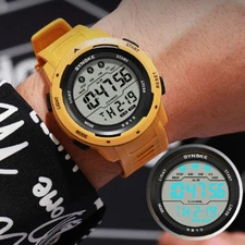 Men Women Waterproof Digital Watch Military Sports Tactical Wrist Watches US