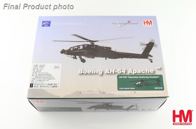 #ad Hobbymaster Apache Helicopter AH 64D 1 Operation Enduring Freedom 1 72 HH1218 $94.99