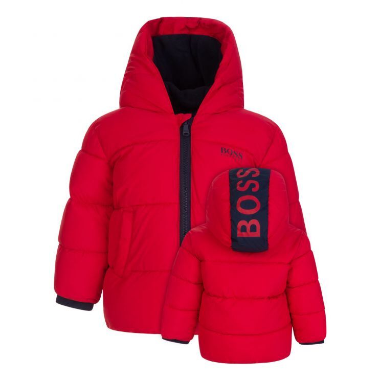 Nuevo Hugo BOSS bebé niños unisex niños tampón invierno diseñador lv chaqueta abrigo