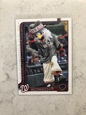 2025 Topps Series 1 Celebration Screech Mascot #M-25