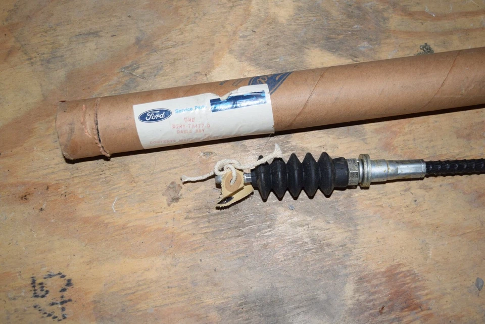 NOS FORD / MERCURY CAPRI CLUTCH CABLE D2RY-7A477-D 70 71 72 73 74 75 -#D6 - Image 3 of 4