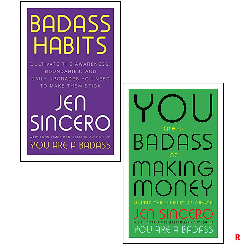 Jen Sincero 2 Book Collection | Badass Habits & You Are a Badass a | Jen Sincero - Image 2