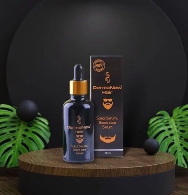 5 x DermaNewHair For Beard 50 ml, 1x DermaRoller