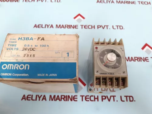 OMRON H3BA-FA Timer Module 24VDC 5A 250VAC Resistive Load