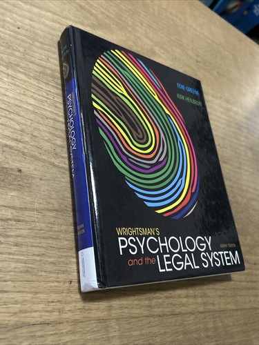Psychology and the Legal System Wrightsman's by Edith Greene (HC) CL3 - Picture 2 of 12