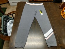 NWT Athletic Works Gray Graphic Fleece Joggers Size Girl's L 10/12