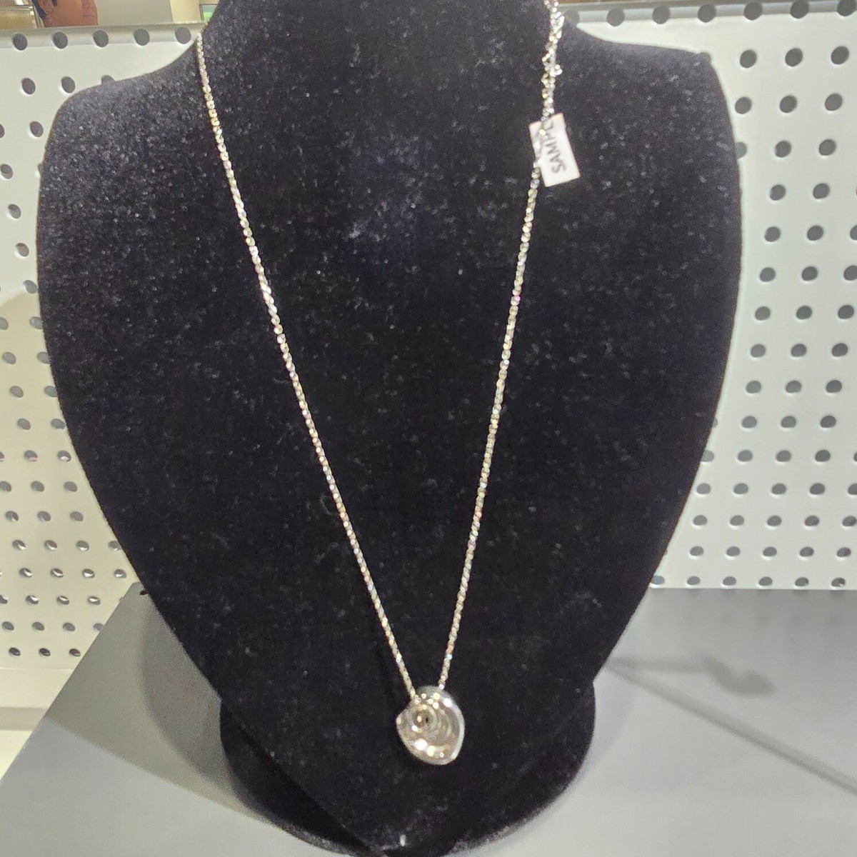 BTS JIMIN 着用★fiore★Spin balloon heart necklace (Silver) JIMIN Locket – Dulsetpins