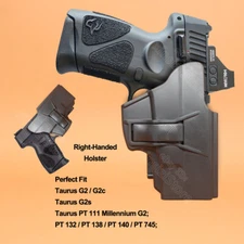 Millennium G2 OWB Holster Fits Taurus PT111 G2C PT140 PT145 G2S PT138 PT132