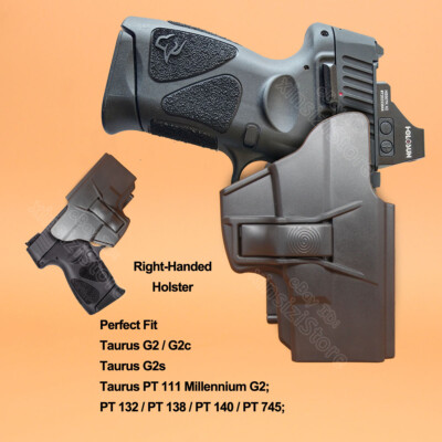 G2C Holster w/ Belt Clip Fits Taurus G2S PT140 Millennium G2