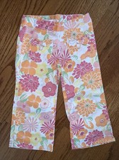 Janie and Jack NWT Sz 5T/5 Floral Bow Pants