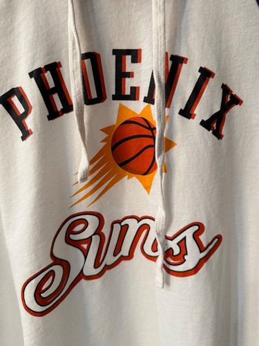 Phoenix Suns NBA G-III 4Her by Carl Banks Women's MVP Raglan Hoodie Tee LS Sz XL - Picture 2 of 5